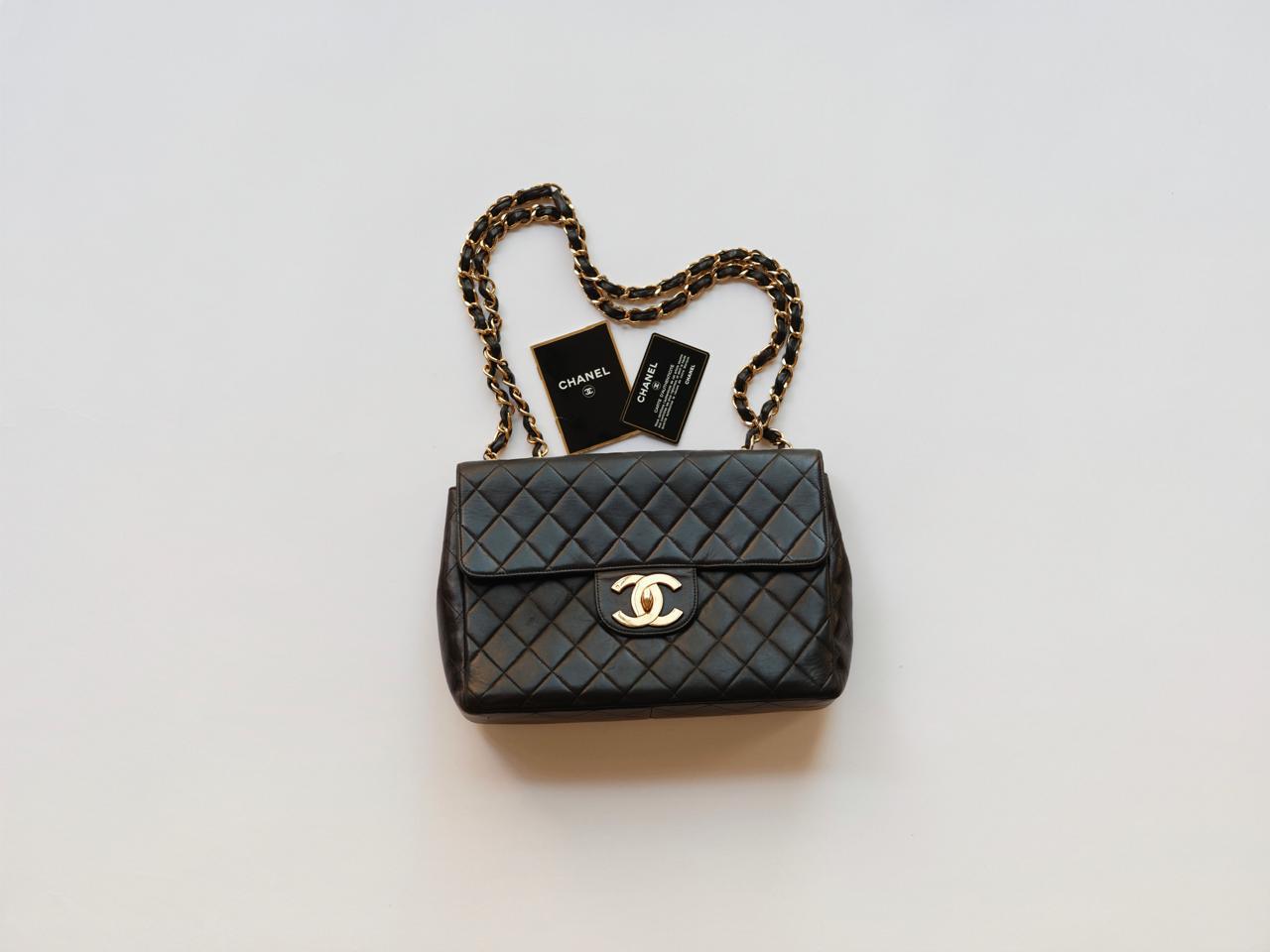 Rare 1996 Chanel Jumbo Flap bag