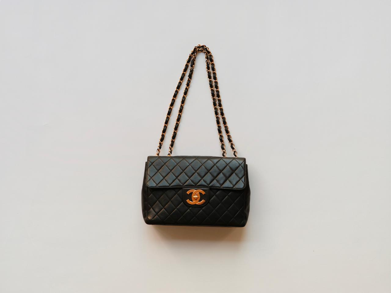 Rare 1996 Chanel Jumbo Flap bag