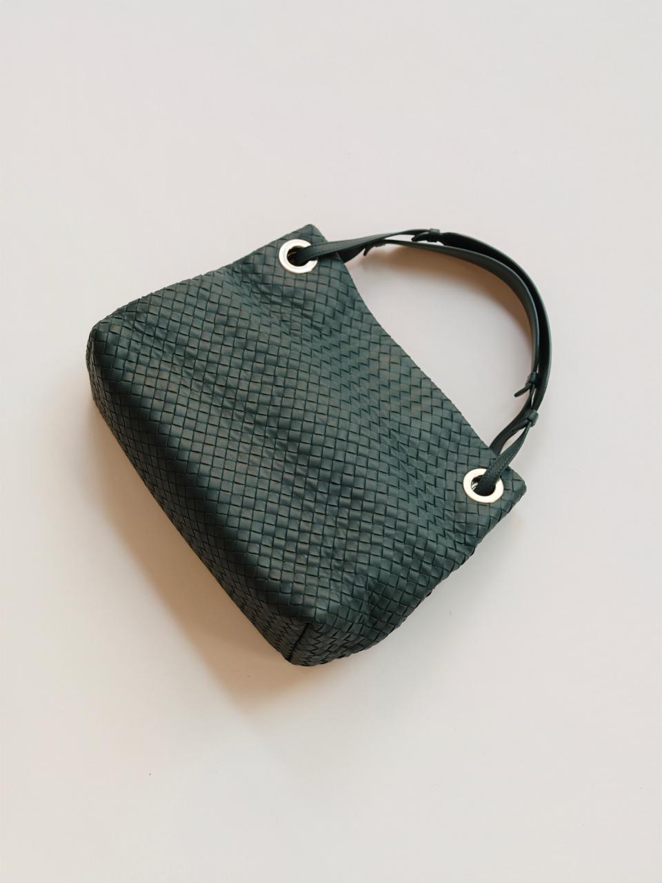 Early 2000s Blue bottega veneta bag