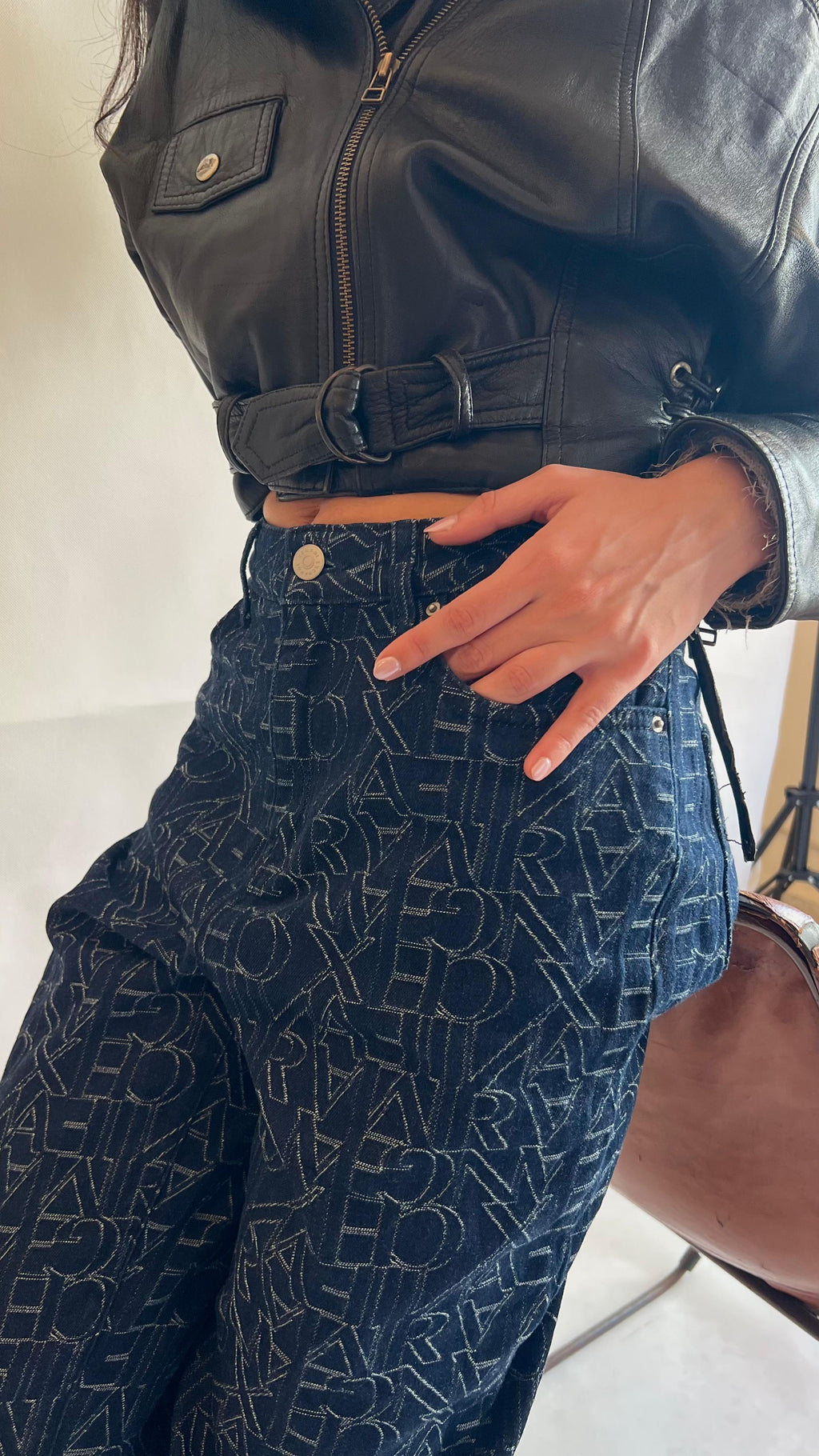 Authentic Y2K Armani exchange denim