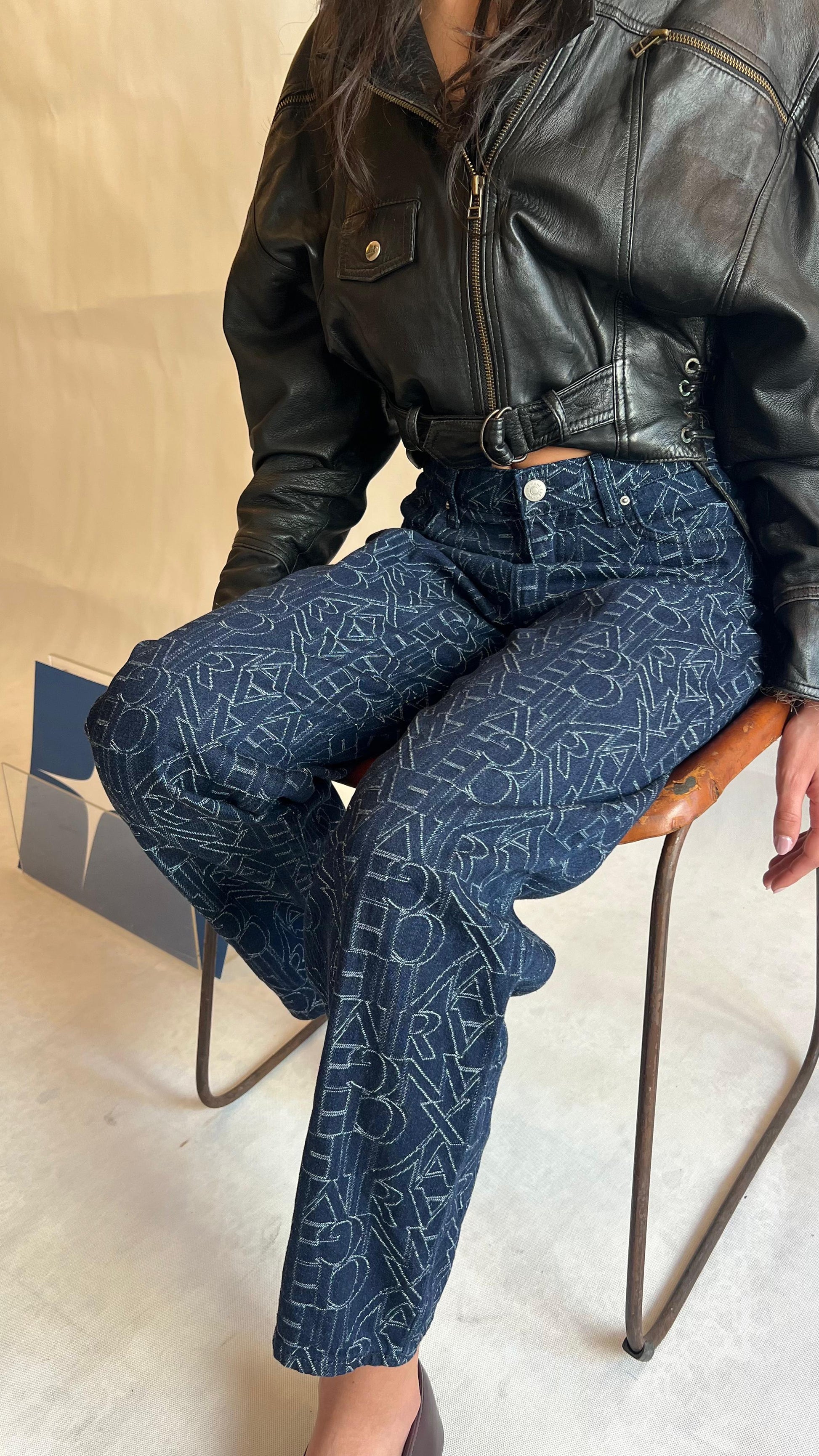 Authentic Y2K Armani exchange denim