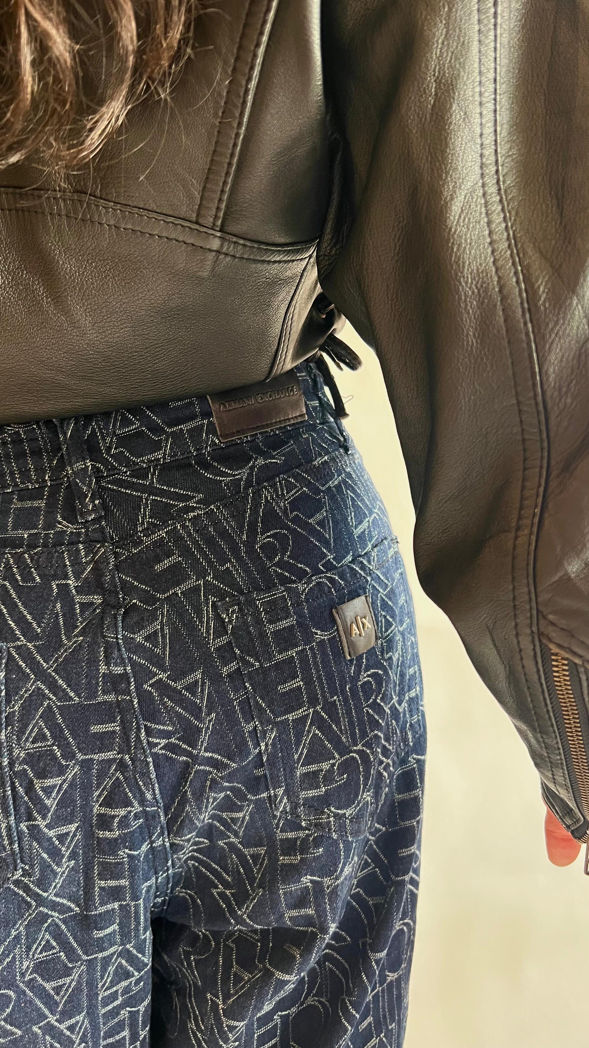 Authentic Y2K Armani exchange denim