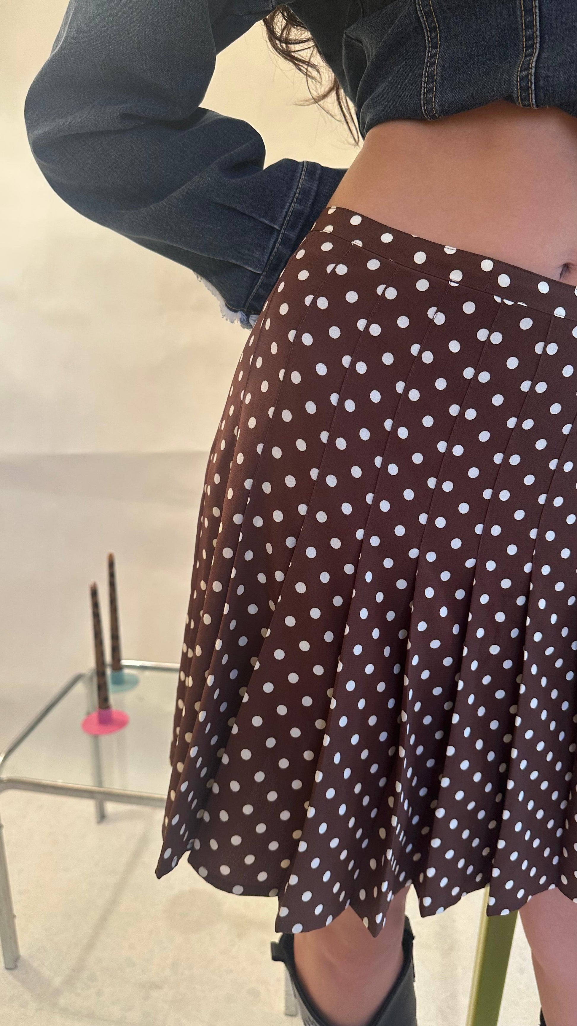 Ange Paris polka dot skirt