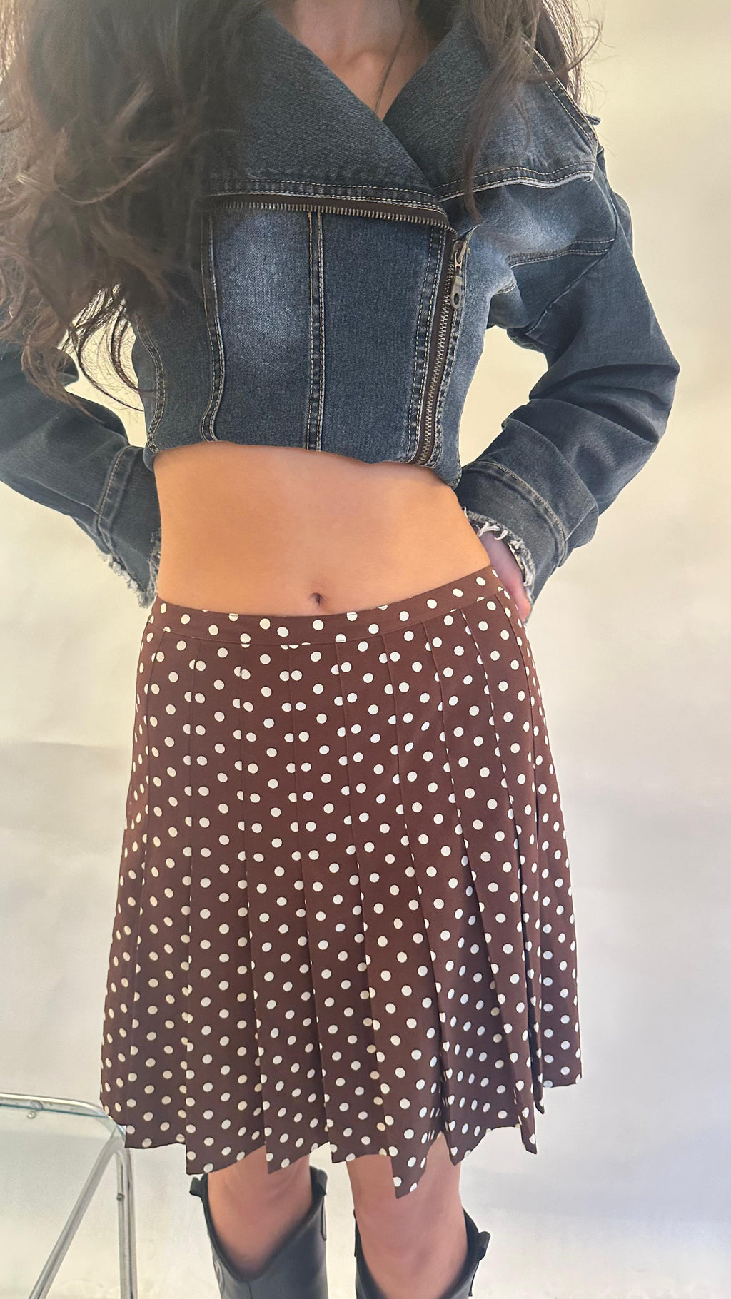 Ange Paris polka dot skirt