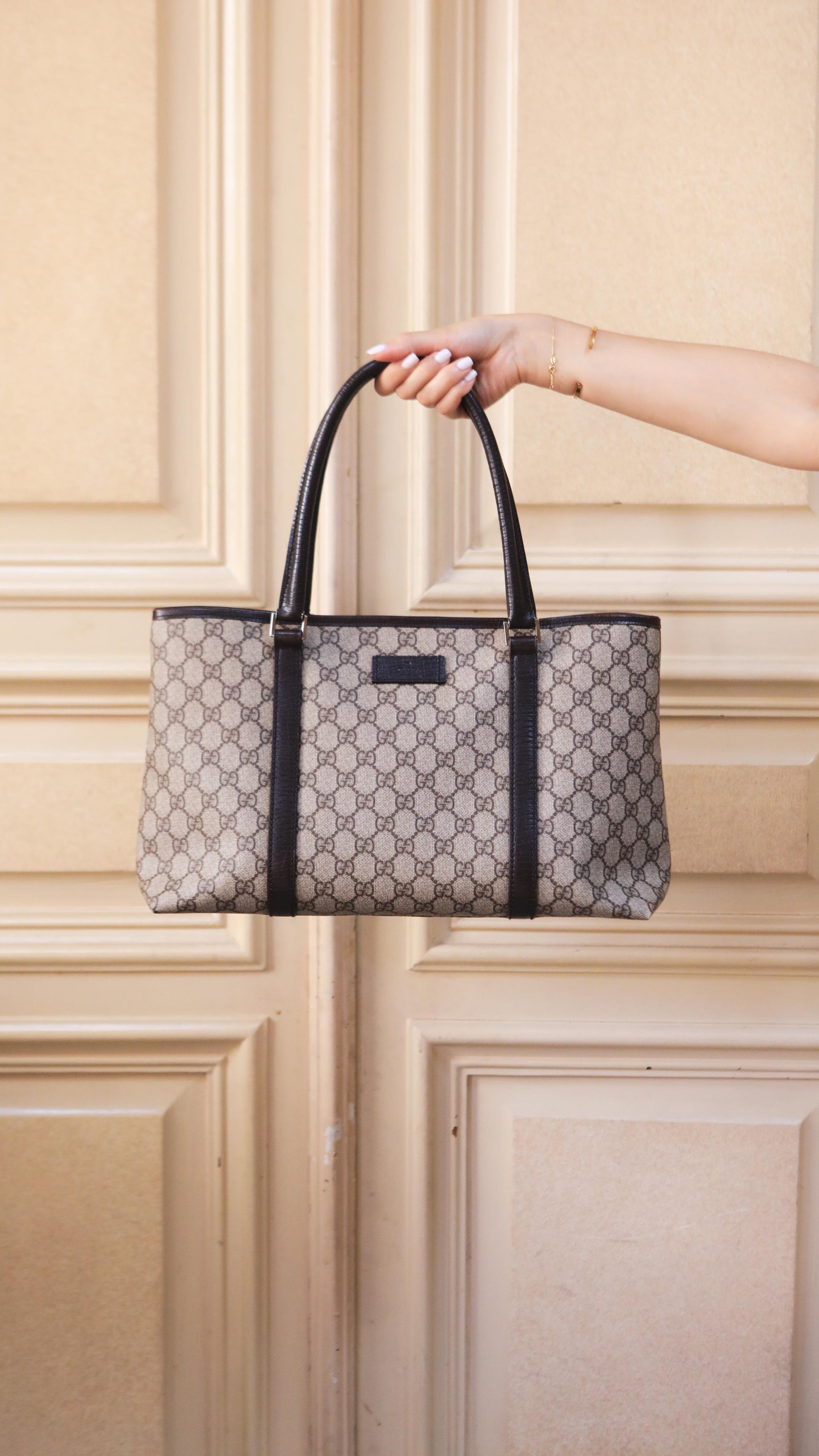 Vintage Gucci tote in GG Canvas