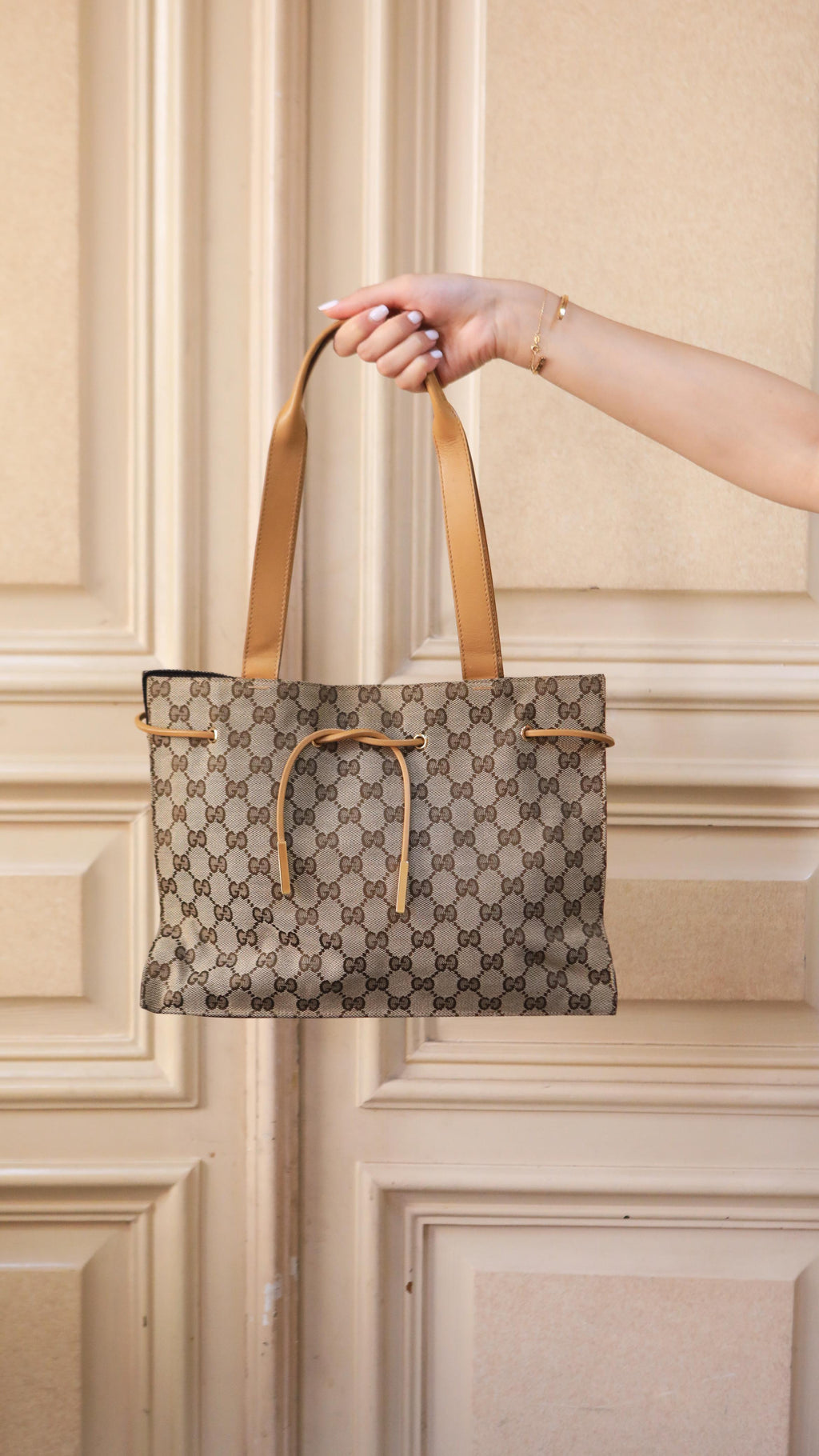 Vintage Gucci tote in GG Supreme Canvas