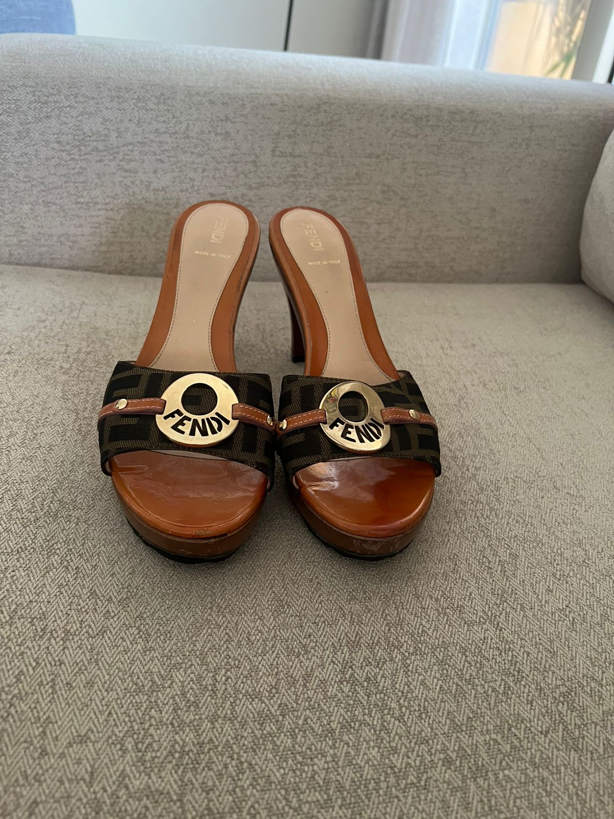Fendi clogs