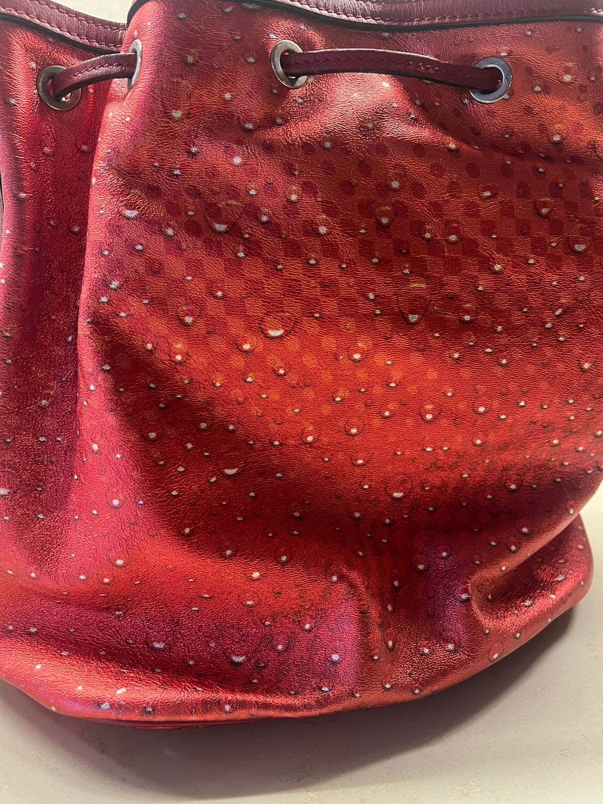 Moschino Red Coca Cola Satchel