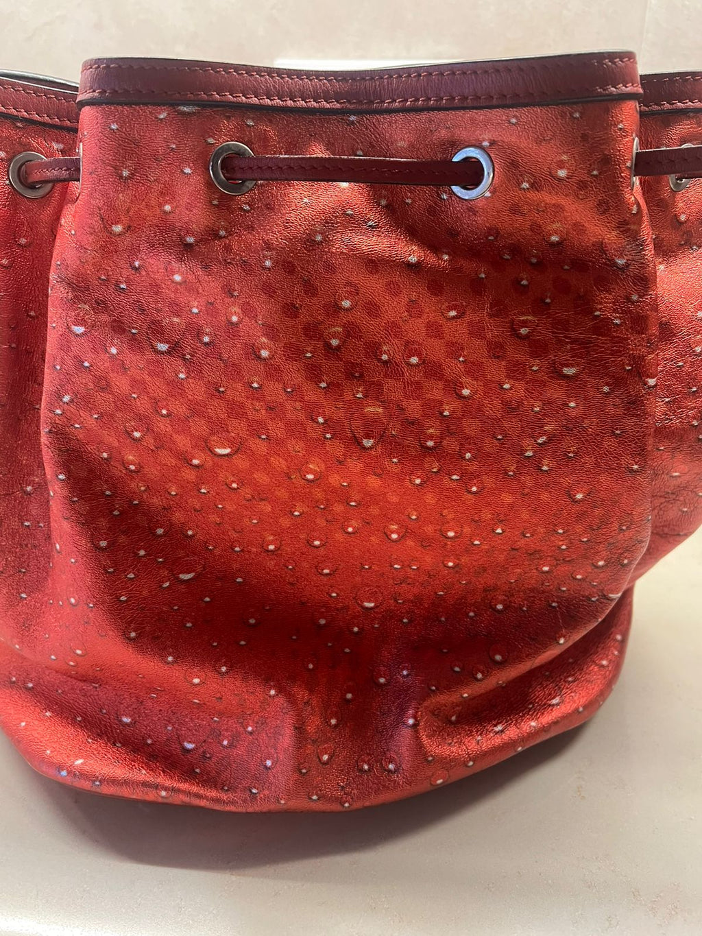 Moschino Red Coca Cola Satchel