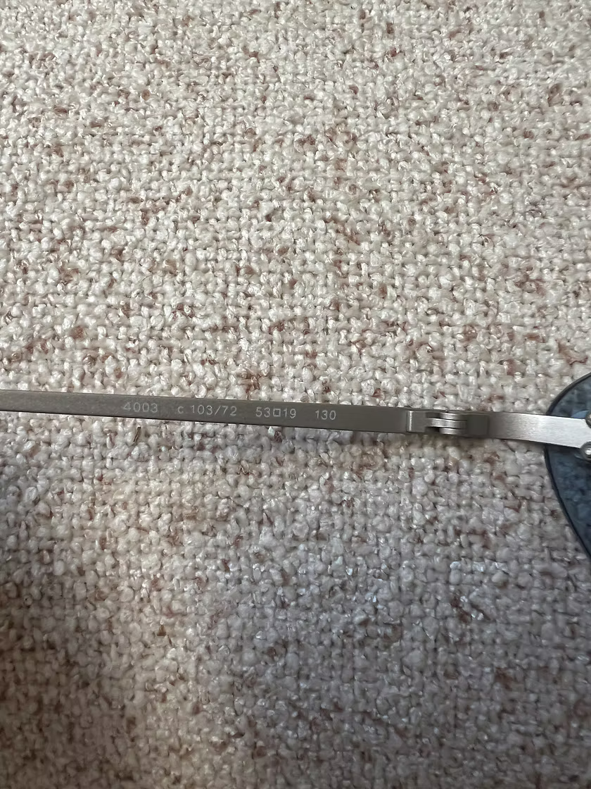 Vintage Chanel Rimless Sunglasses