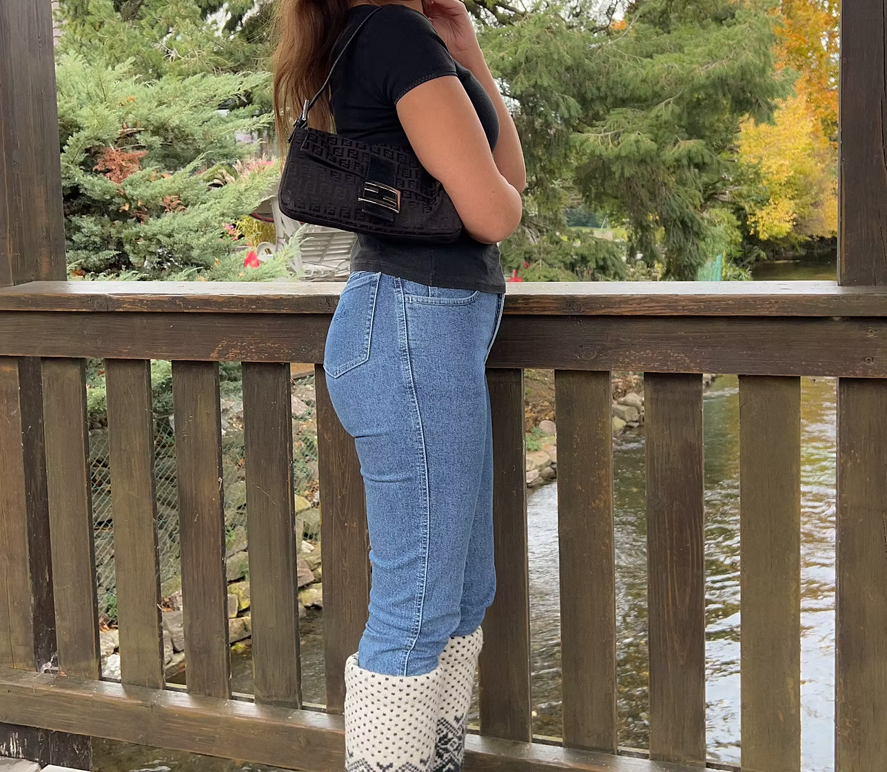 Vintage Fendi Baguette Black