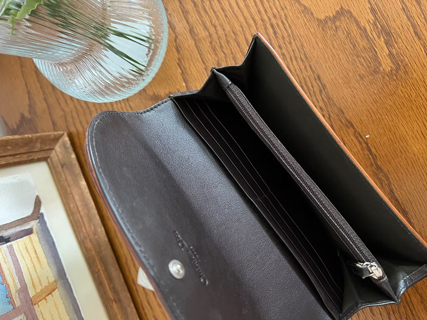 Vintage Dior Monogram Trotter Romantique Wallet 🖤