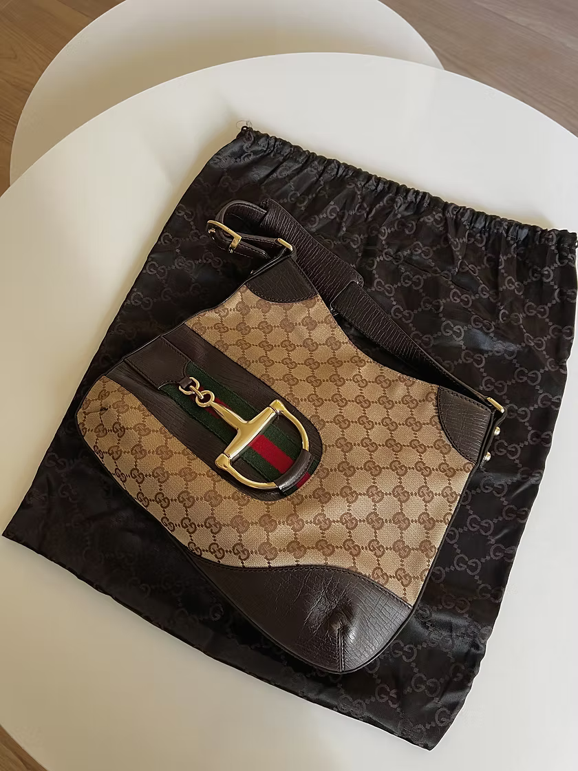 Vintage Gucci Horsebit Shoulder Bag
