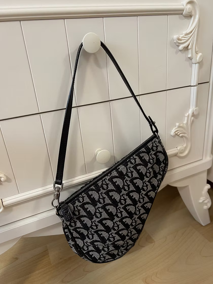 Vintage Dior Monogram Saddle