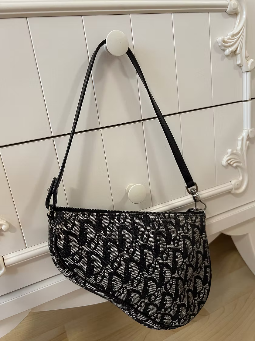 Vintage Dior Monogram Saddle