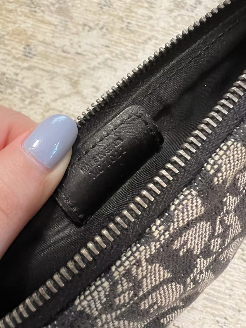 Vintage Dior Monogram Saddle