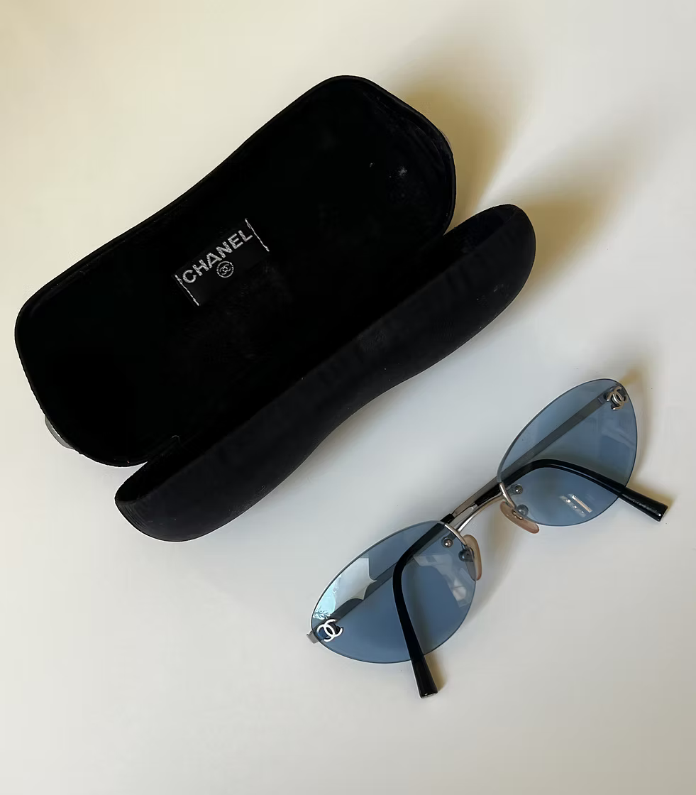 Vintage Chanel Rimless Sunglasses