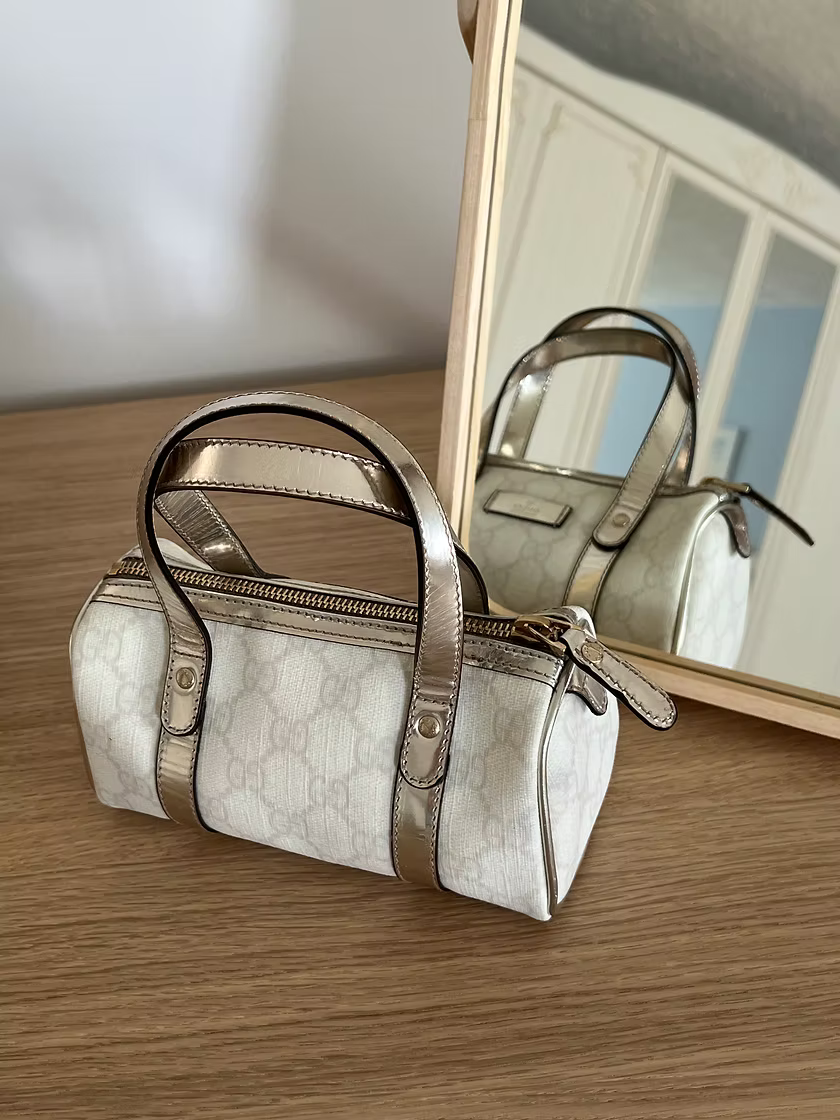 Vintage Gucci Mini Boston Handbag