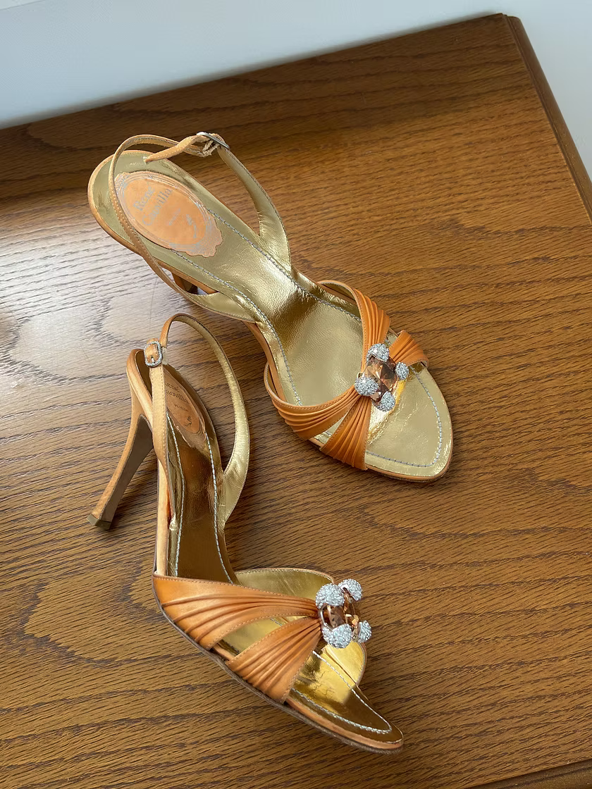 Vintage Rene Caovilla Charm Sandals
