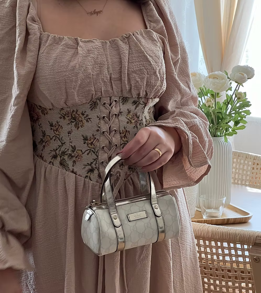 Vintage Gucci Mini Boston Handbag