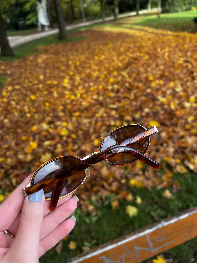 Vintage YSL round sunglasses