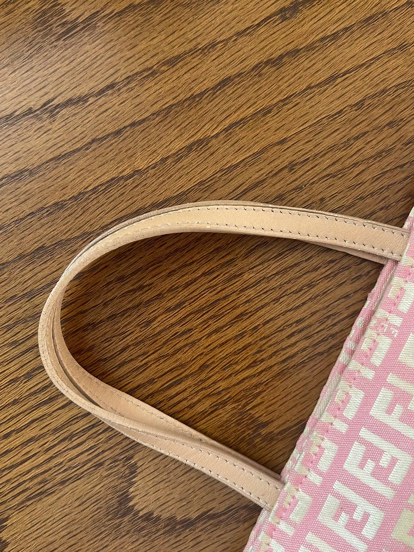 Vintage Fendi Pink Monogram Handbag