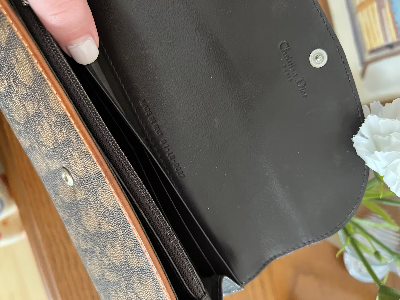 Vintage Dior Monogram Trotter Romantique Wallet 🖤