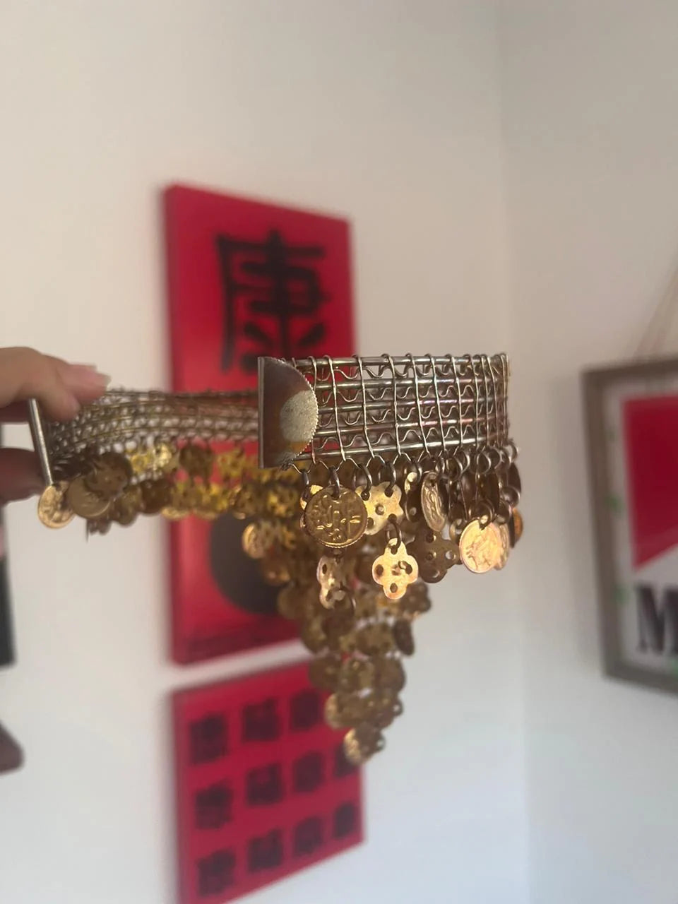 Vintage coin necklace