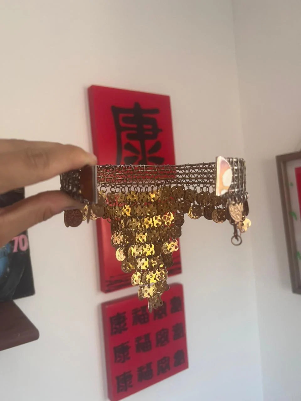 Vintage coin necklace