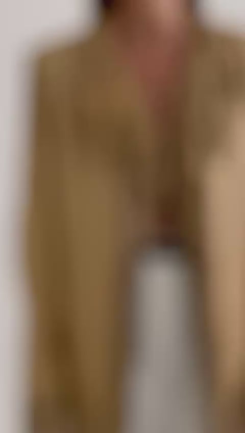 Vintage Fringed Leather Jacket